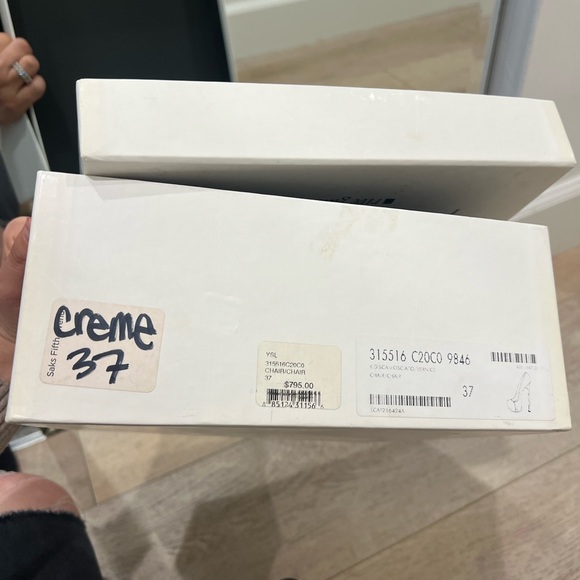 Saint Laurent Brown & Black Leather Tribtoo Platform Pumps Size 37 - Picture 2 of 11